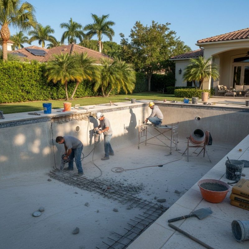 Pool Paver Repair
