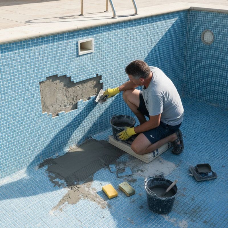 Pool Paver Repair