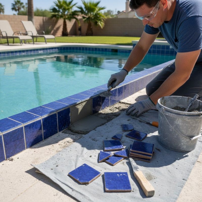 Pool Paver Repair